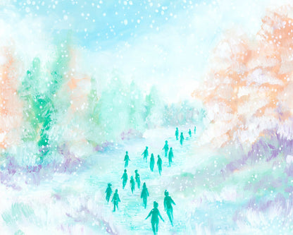 Winter Skaters