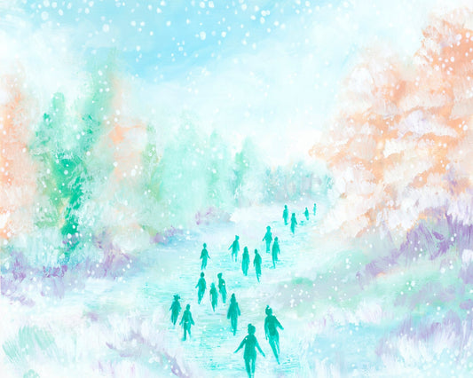 Winter Skaters