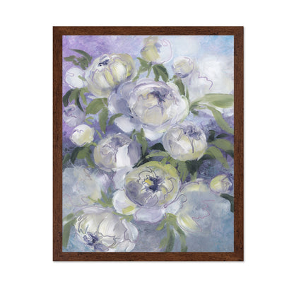 Violet Floral Painting