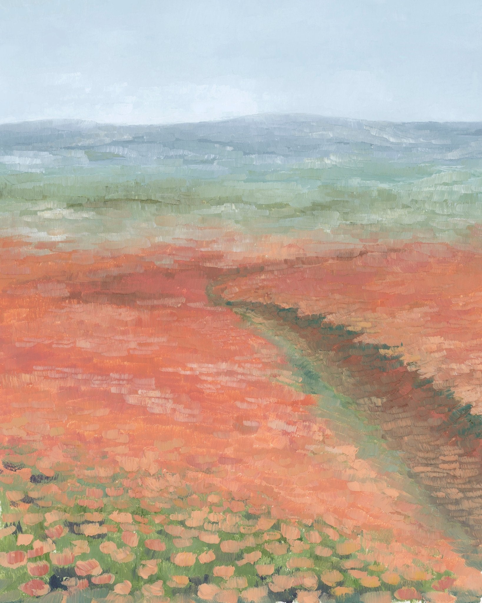 Coral Field Landscape