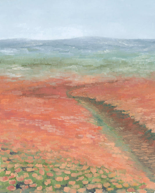 Coral Field Landscape