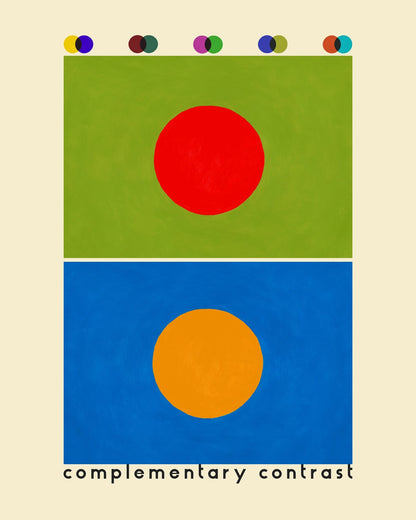 Complementary Color Contrast