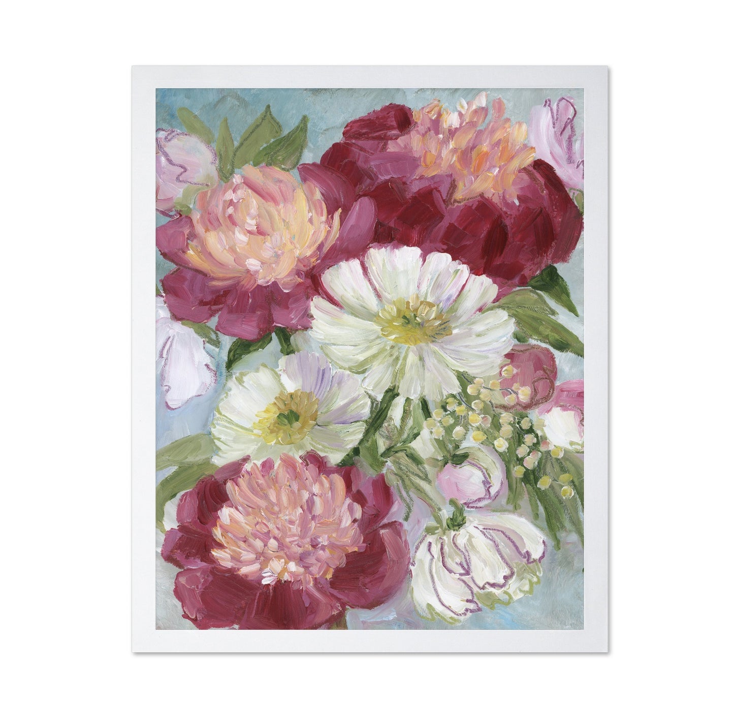 Painterly Floral Bouquet