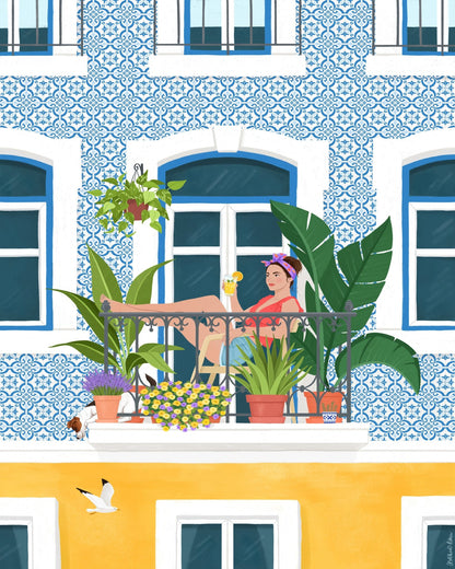 Relaxing in Porto