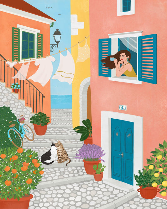 Provence Morning Scene