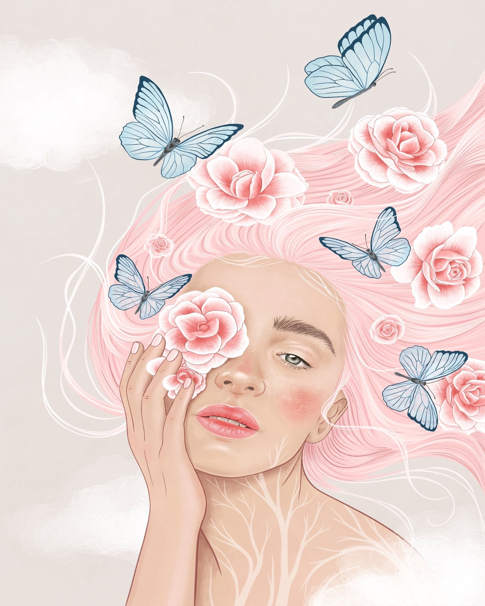 Floral Mind Portrait No1