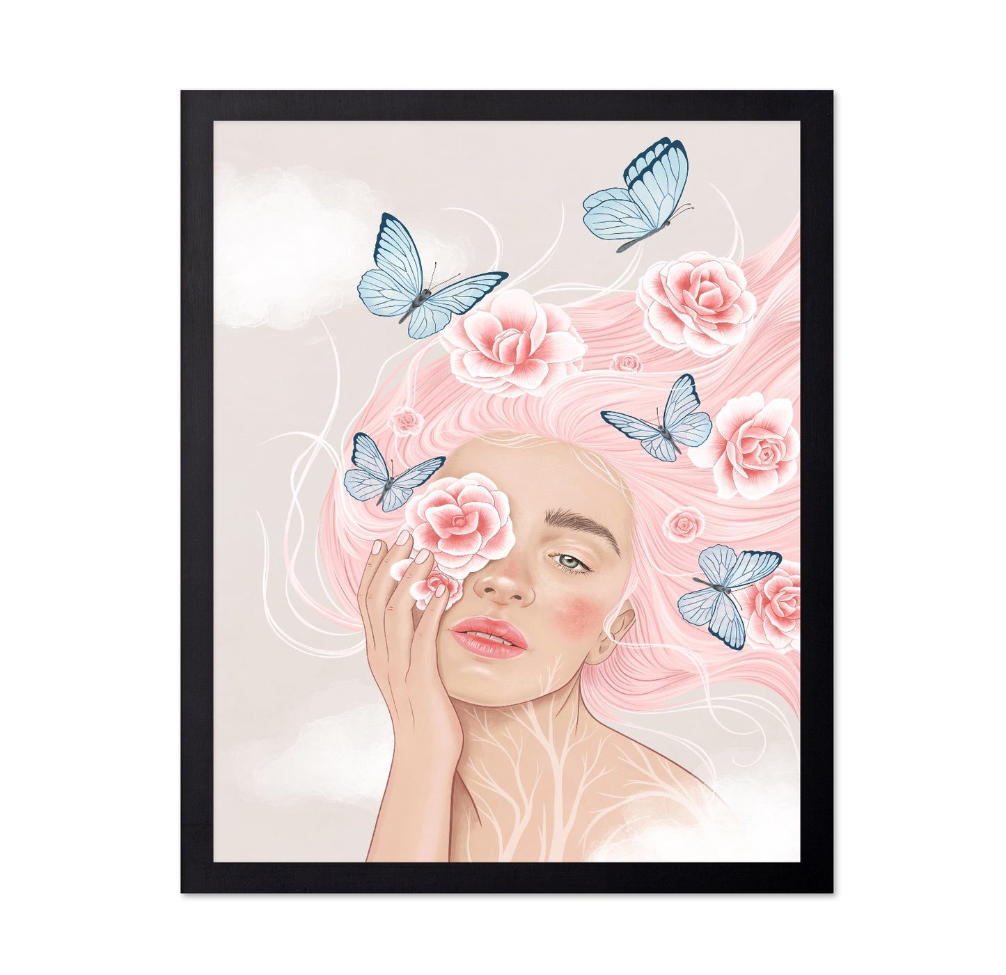Floral Mind Portrait No1