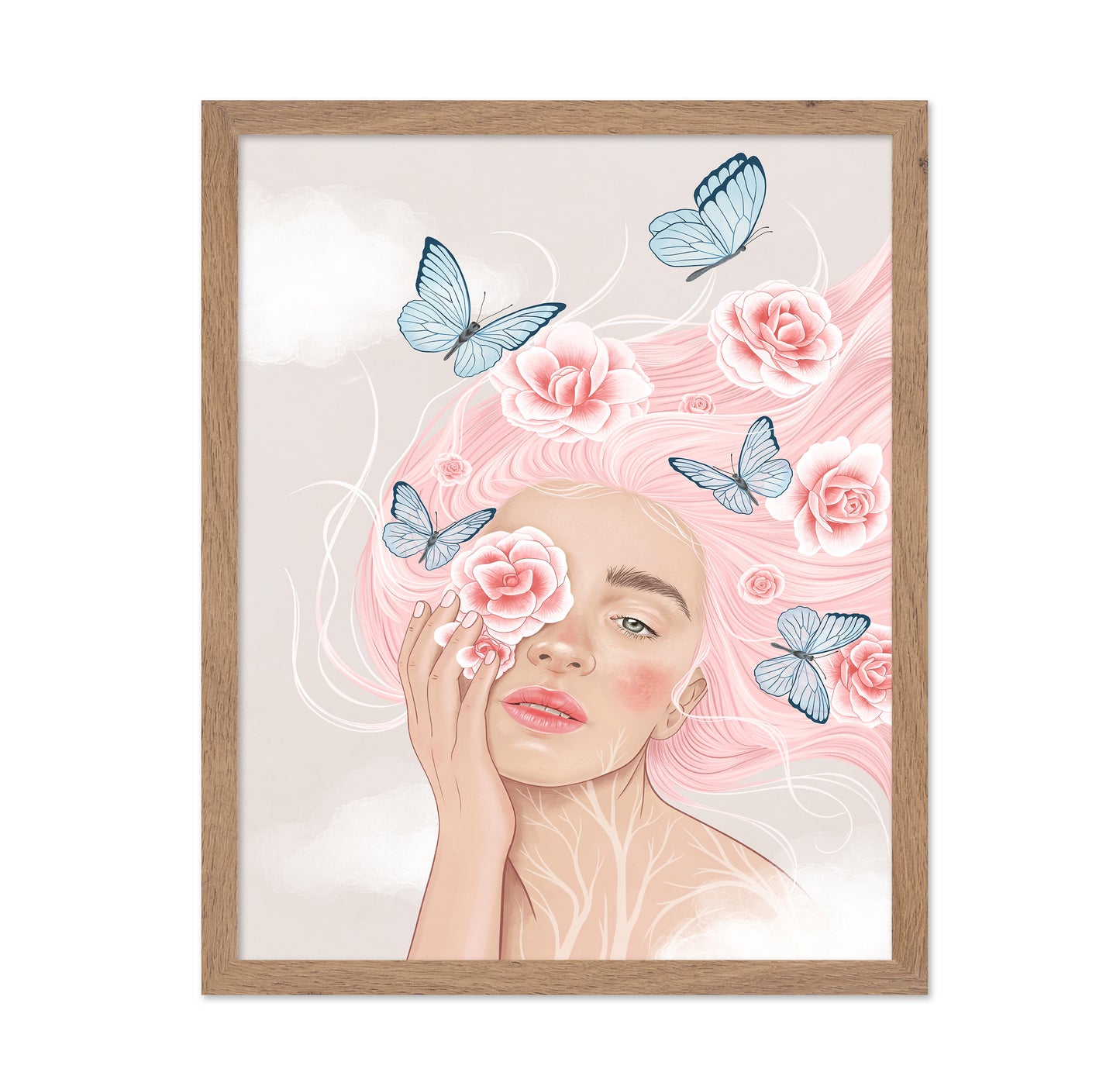 Floral Mind Portrait No1