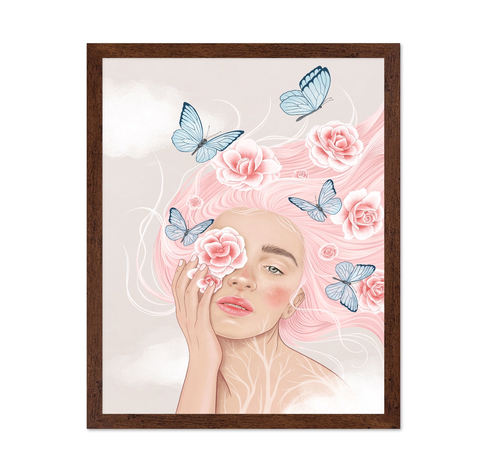 Floral Mind Portrait No1