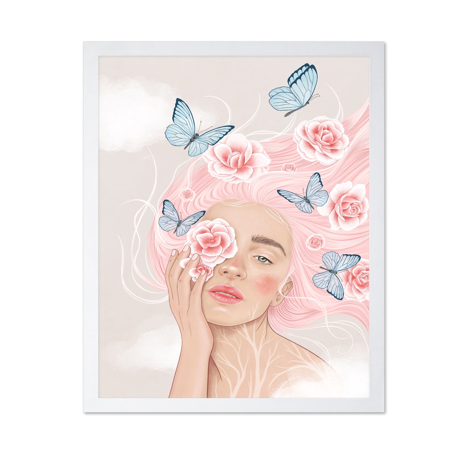 Floral Mind Portrait No1
