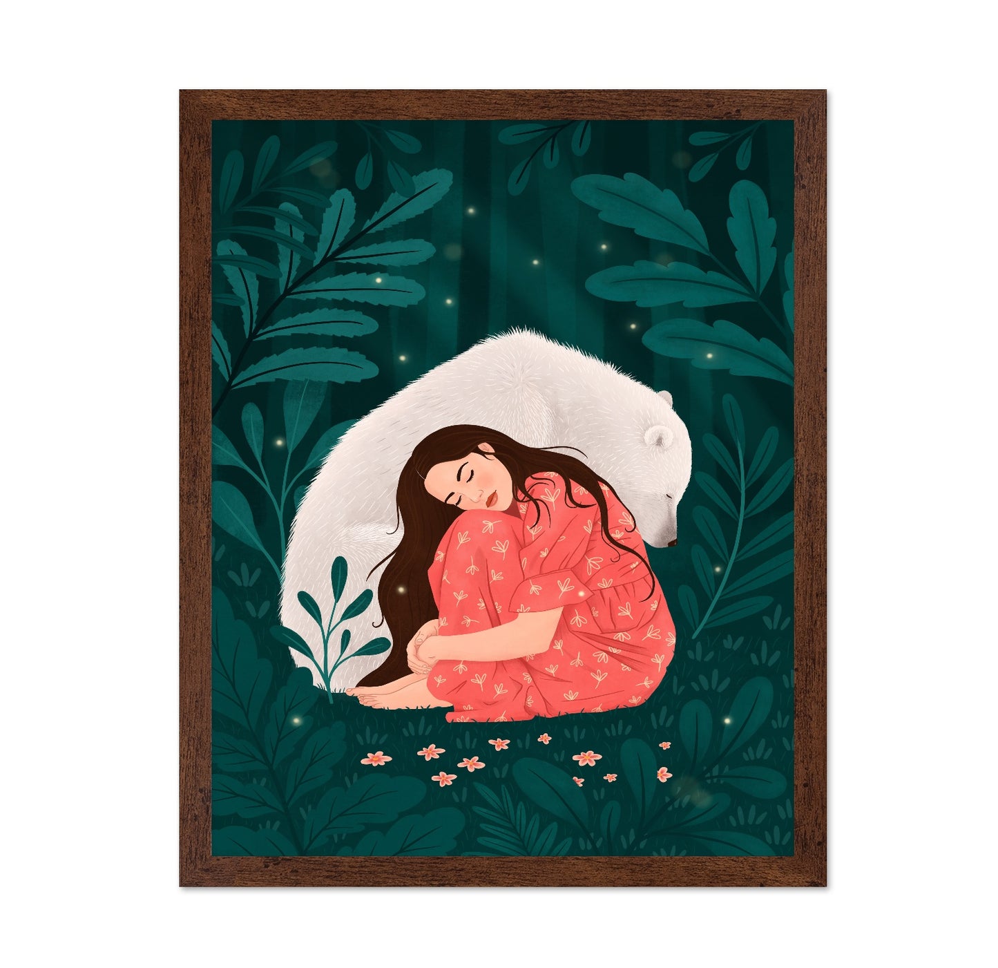 Girl with Polar Bear