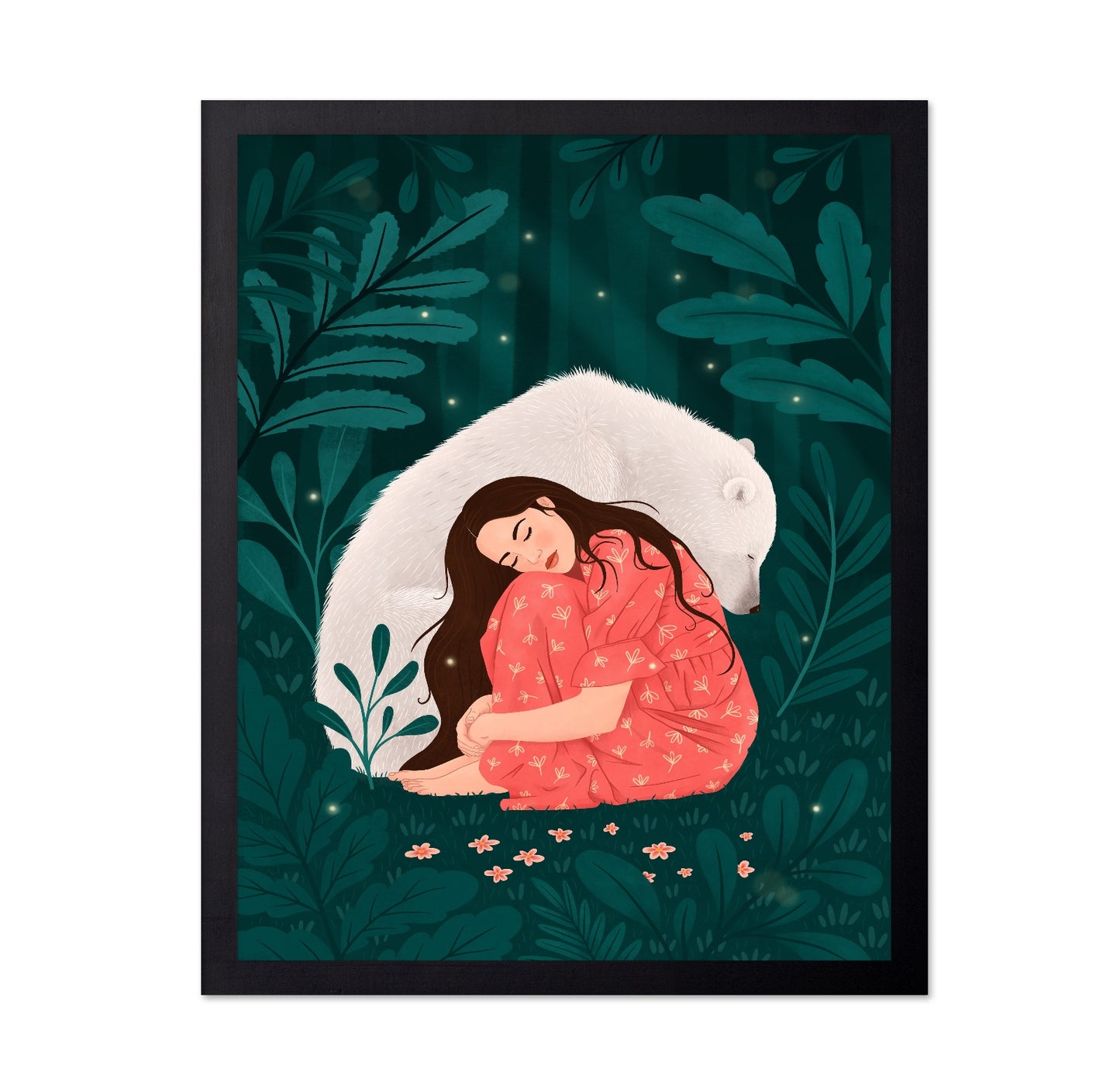 Girl with Polar Bear