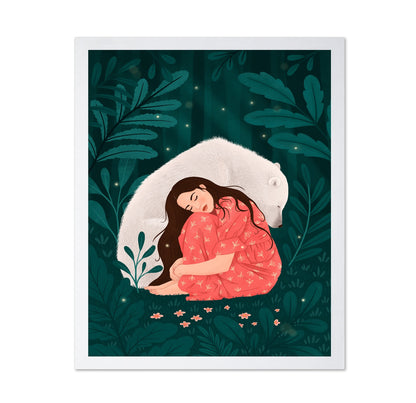 Girl with Polar Bear