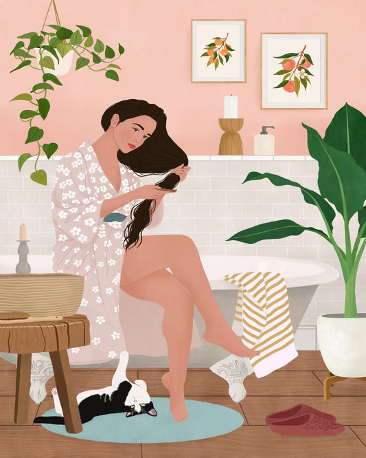 After Bath Routine