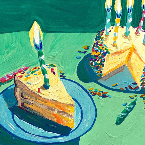 Birthday Cake Slice