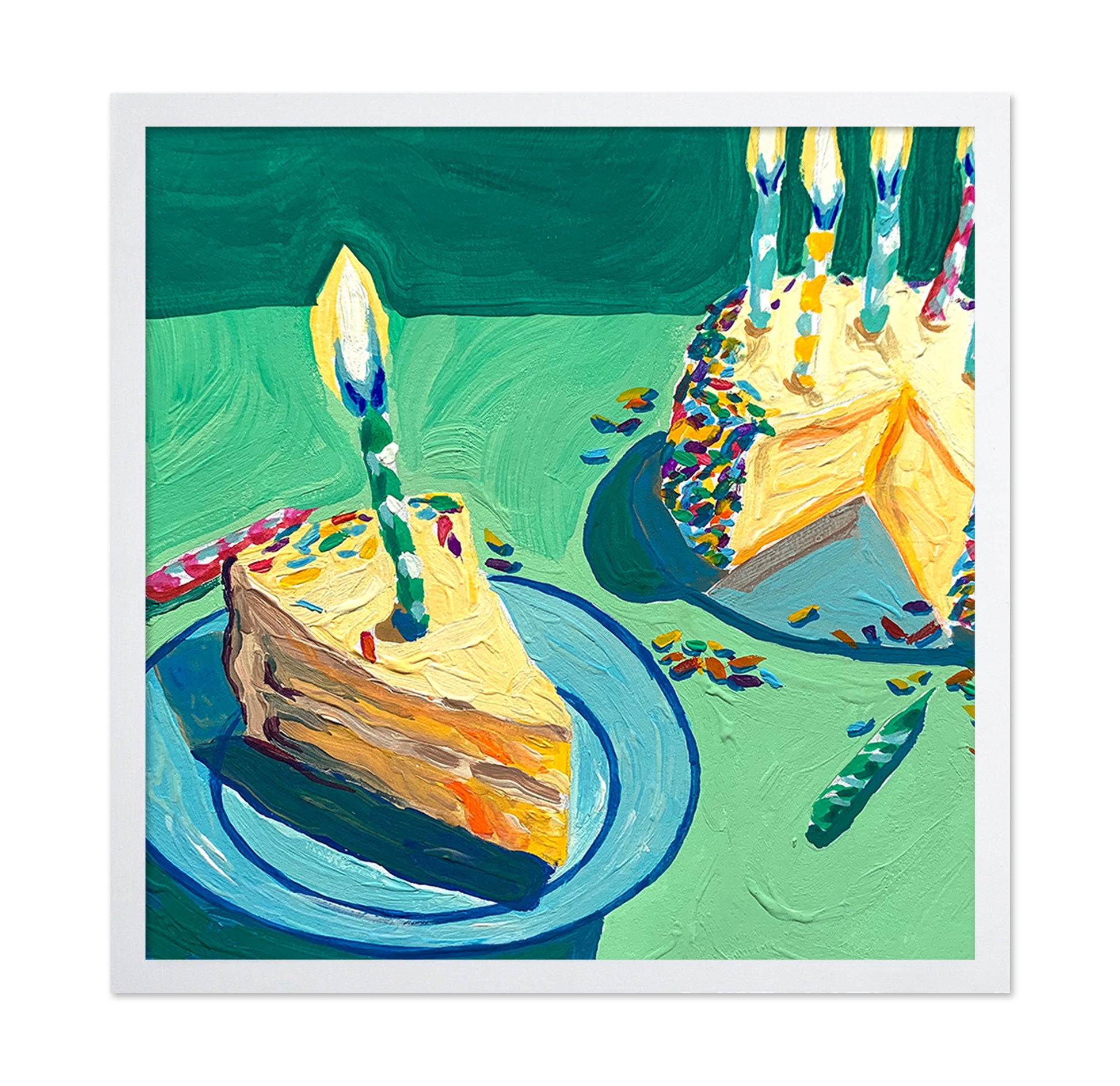 Birthday Cake Slice
