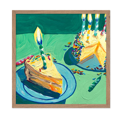 Birthday Cake Slice
