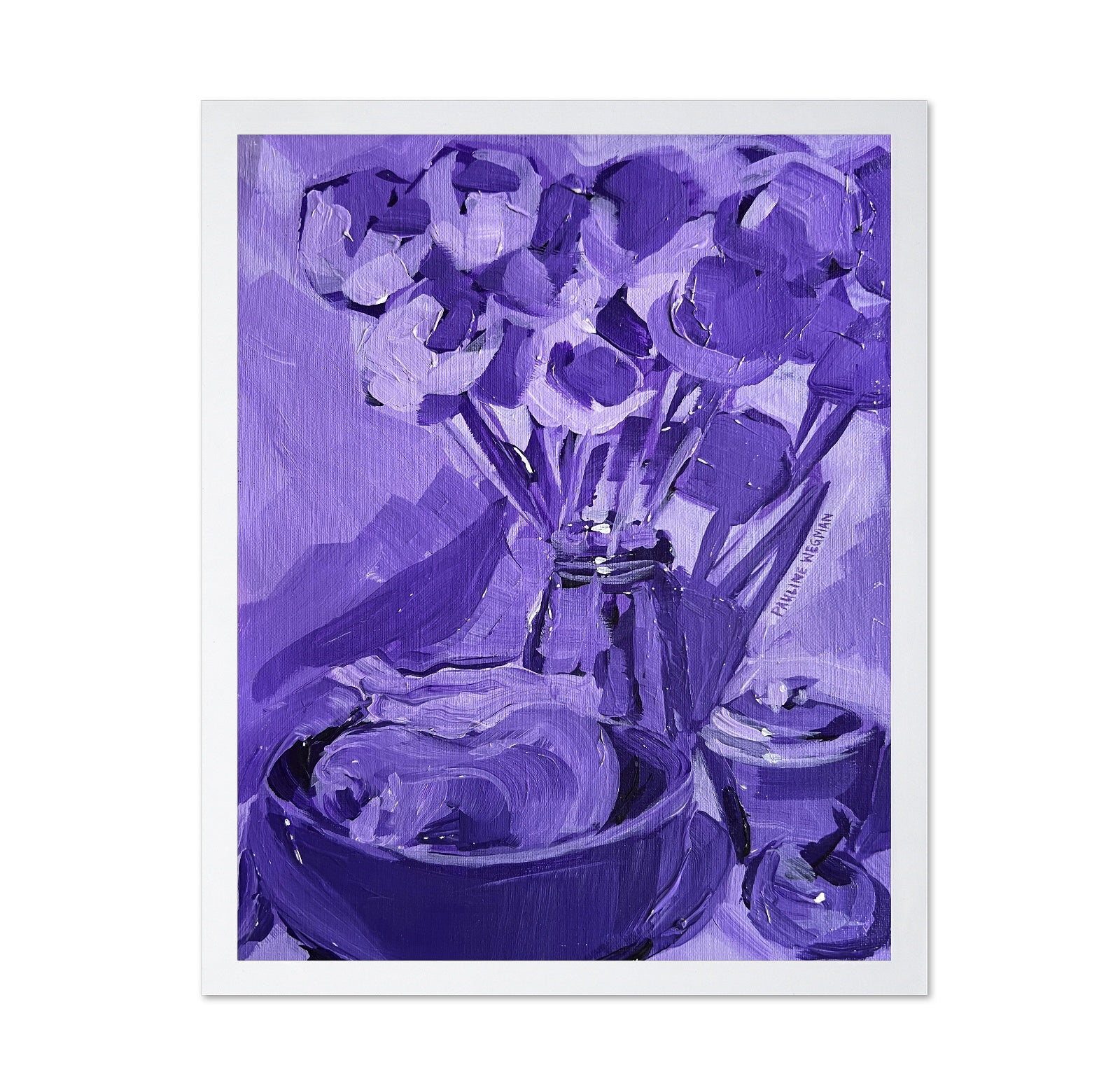 Purple Value Study