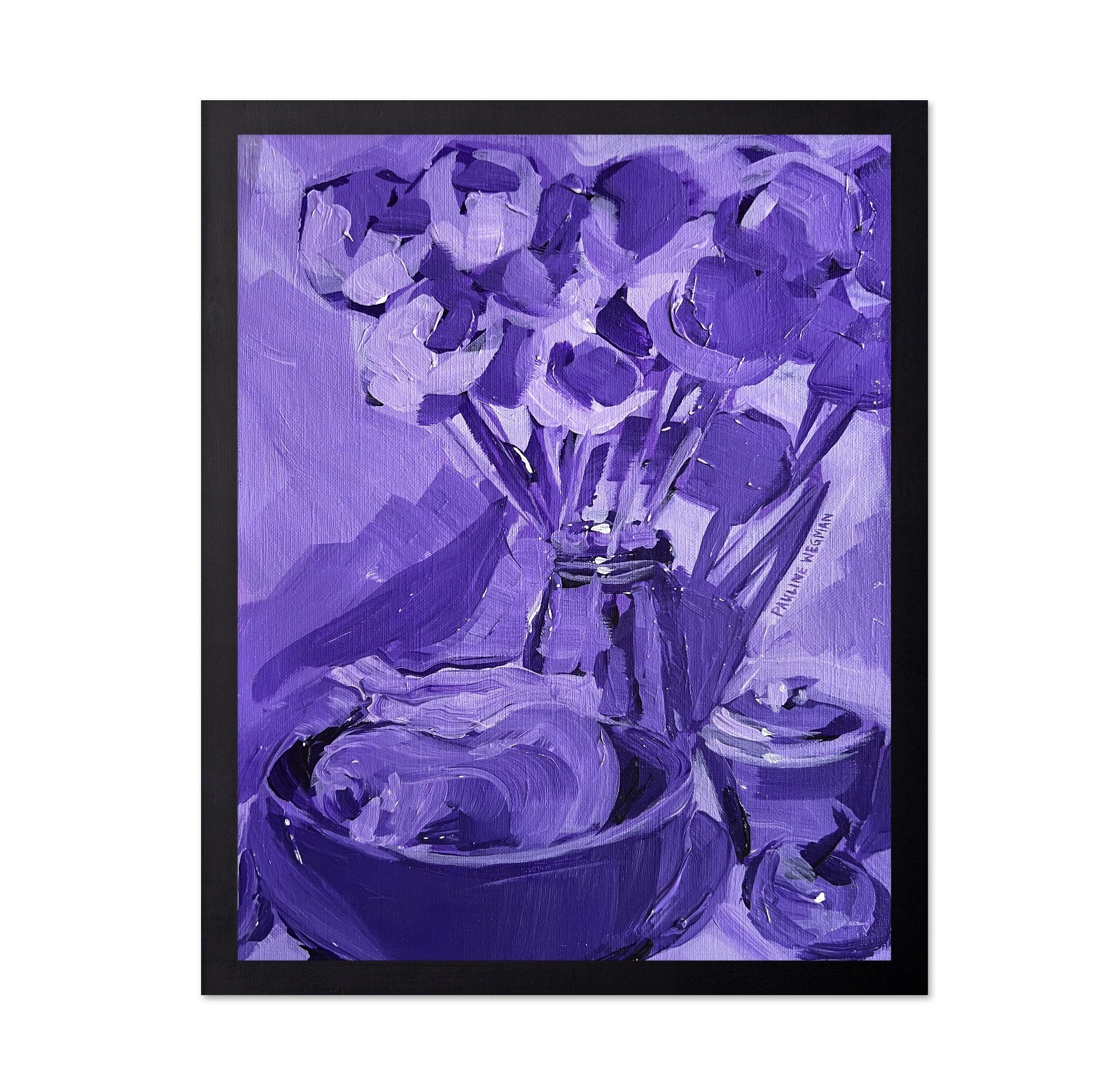 Purple Value Study