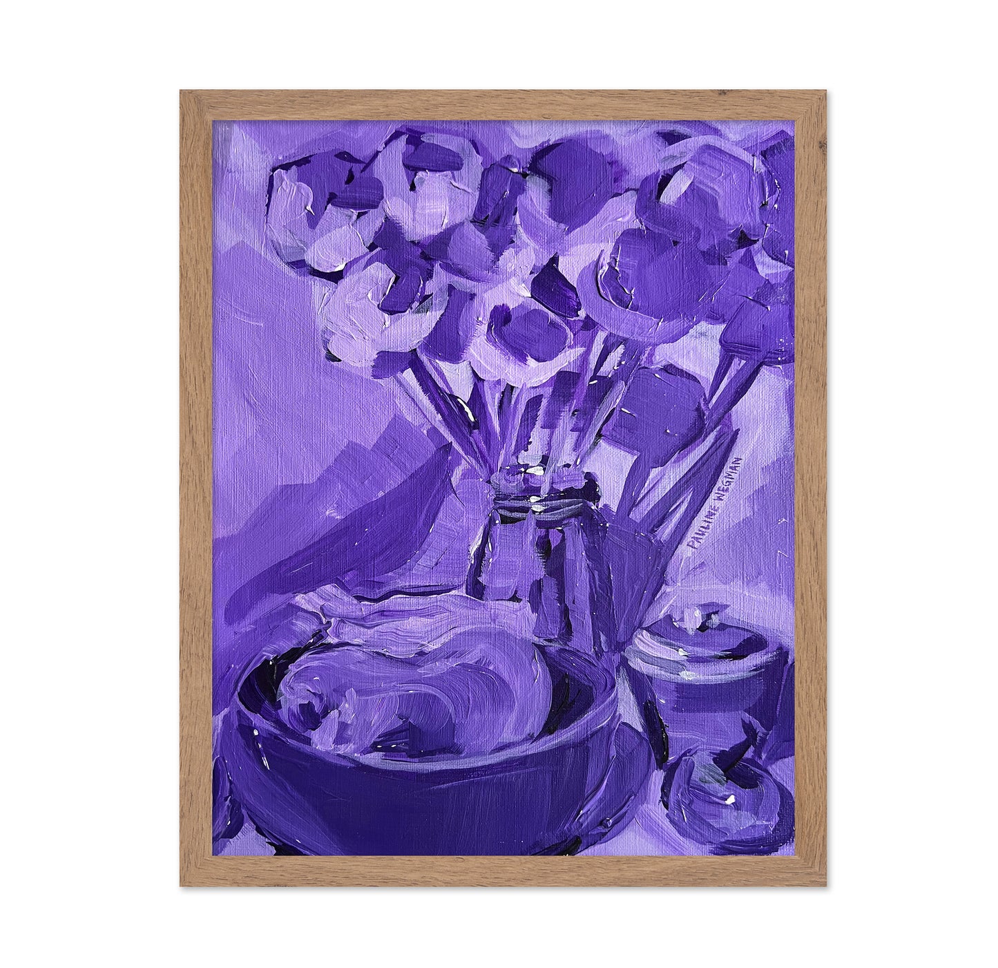 Purple Value Study