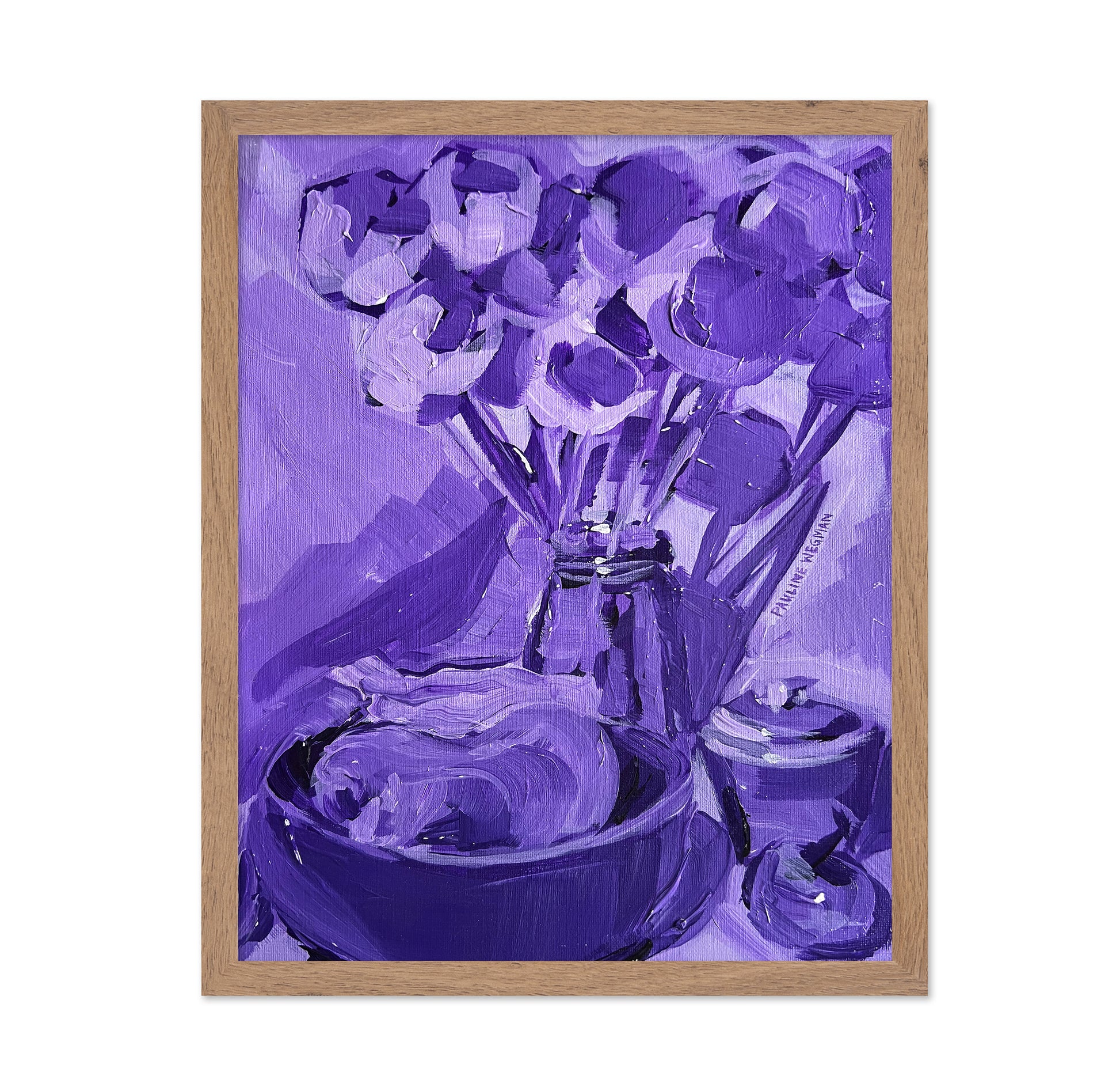 Purple Value Study