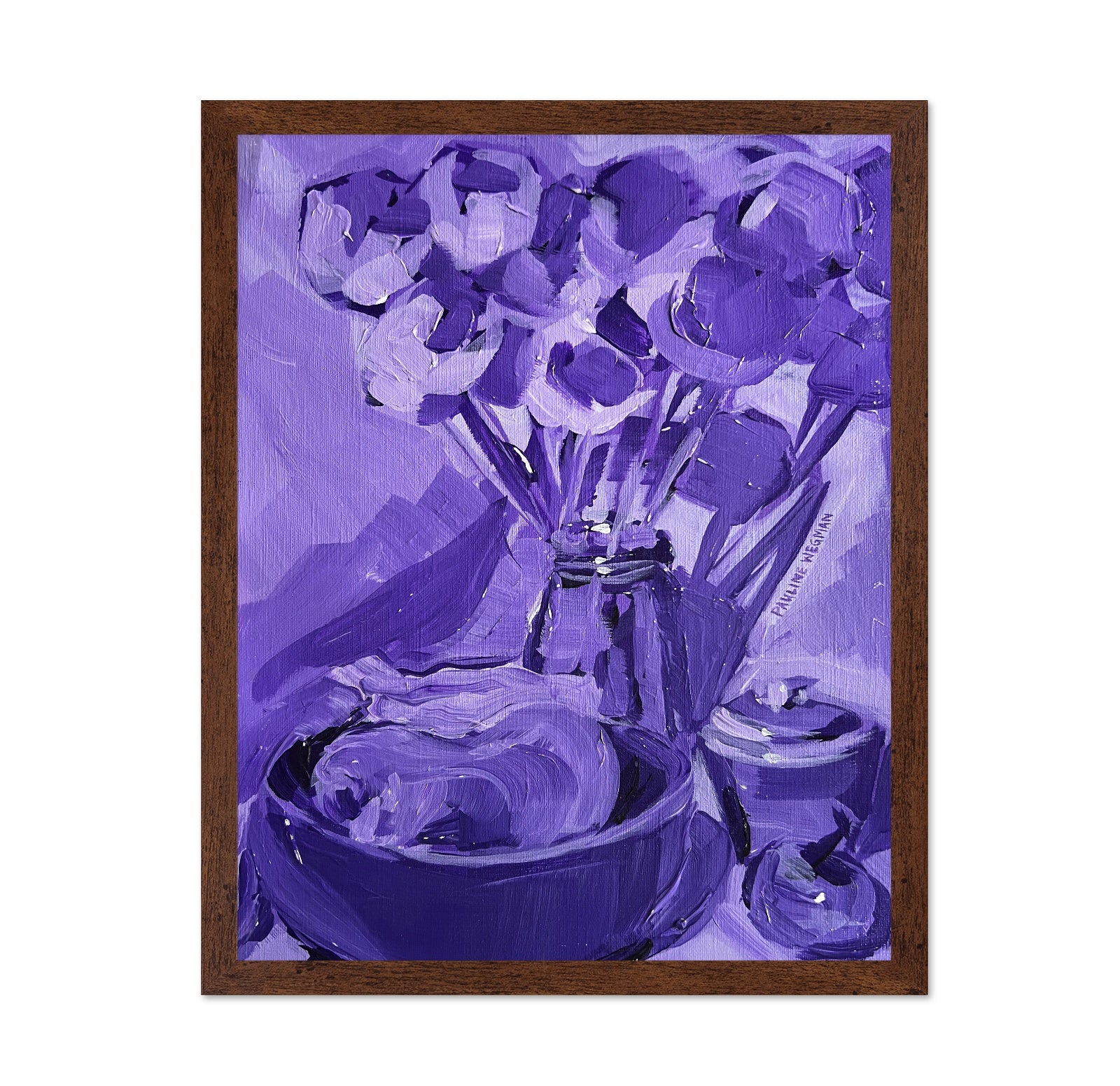 Purple Value Study