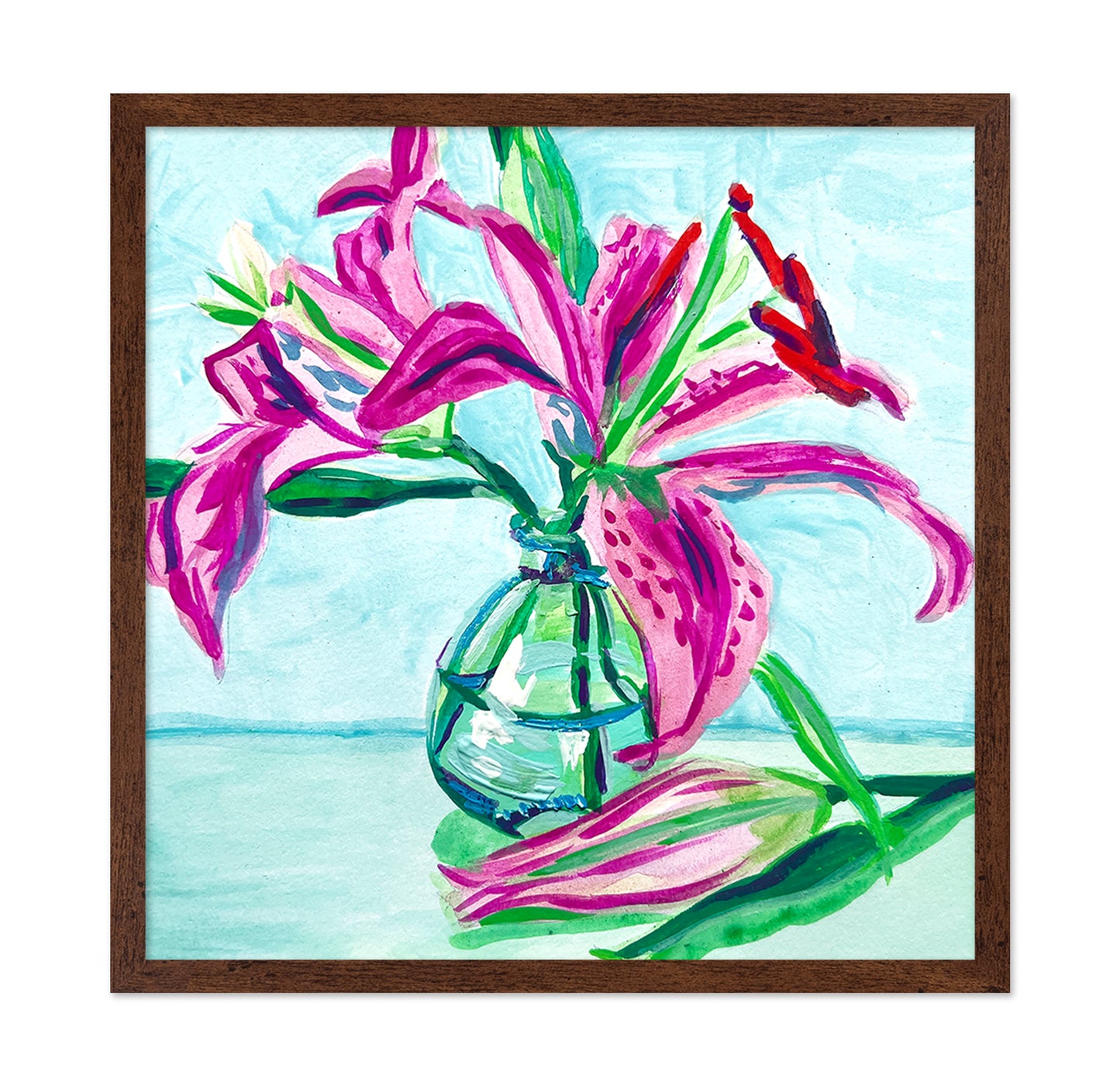 Pink Lilies