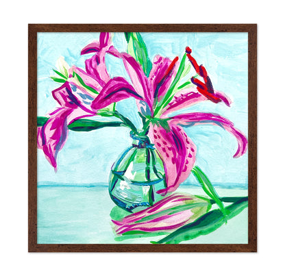 Pink Lilies