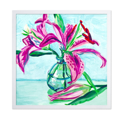 Pink Lilies