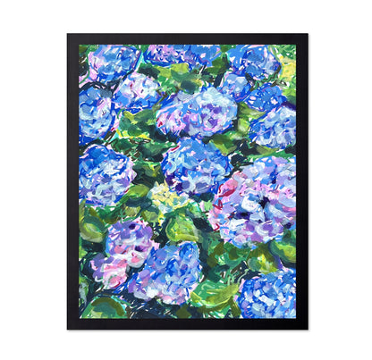 Blue Hydrangeas
