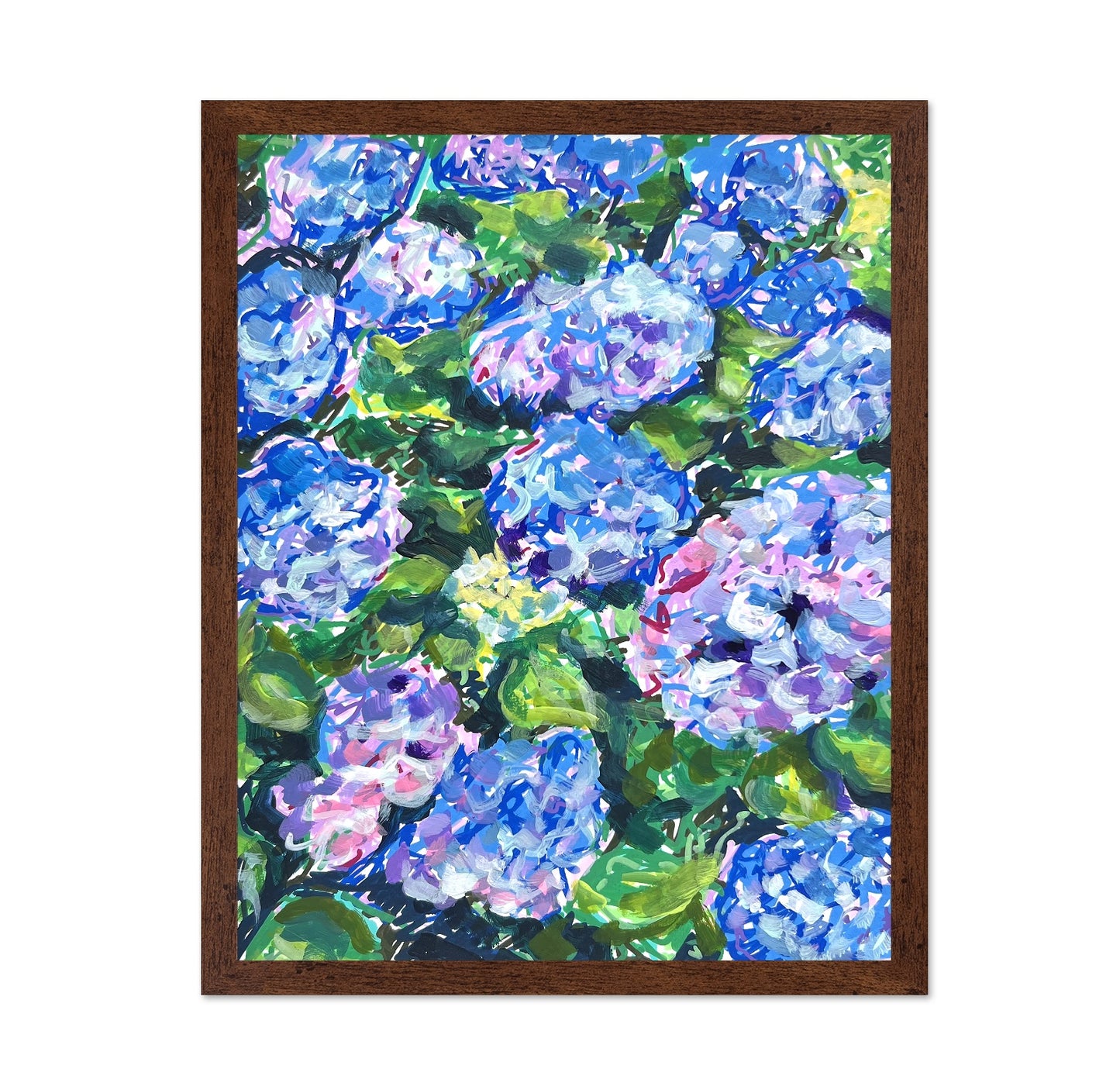 Blue Hydrangeas