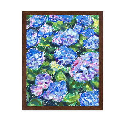 Blue Hydrangeas