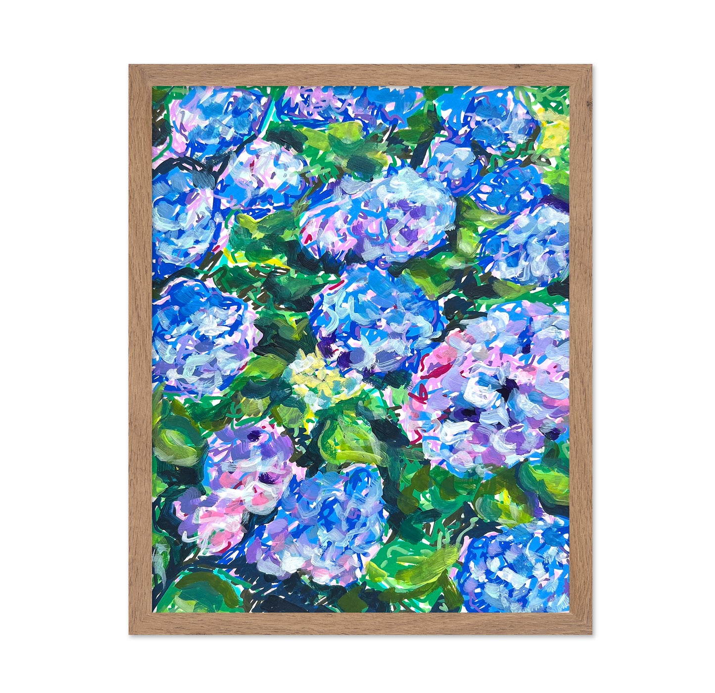 Blue Hydrangeas