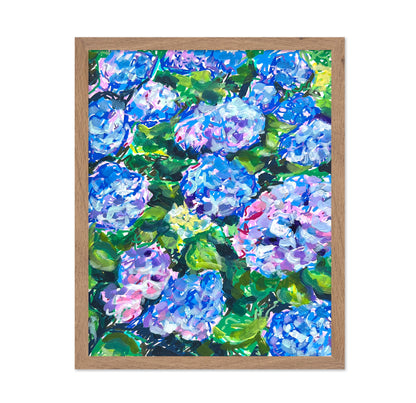 Blue Hydrangeas
