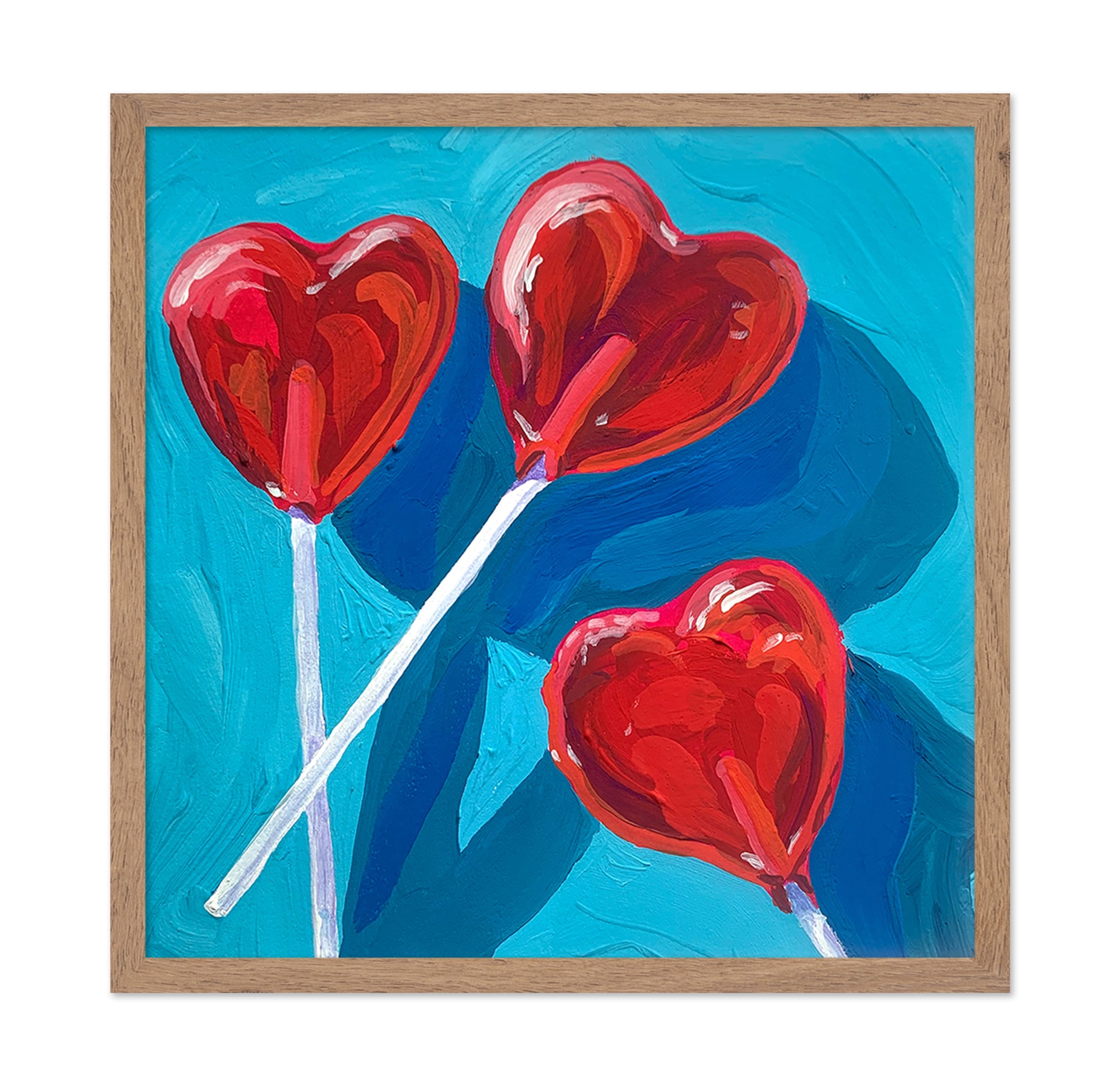Heart Lollipops