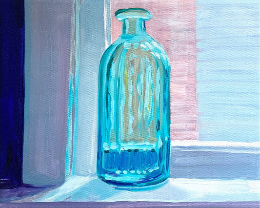 Sea Glass Bottle