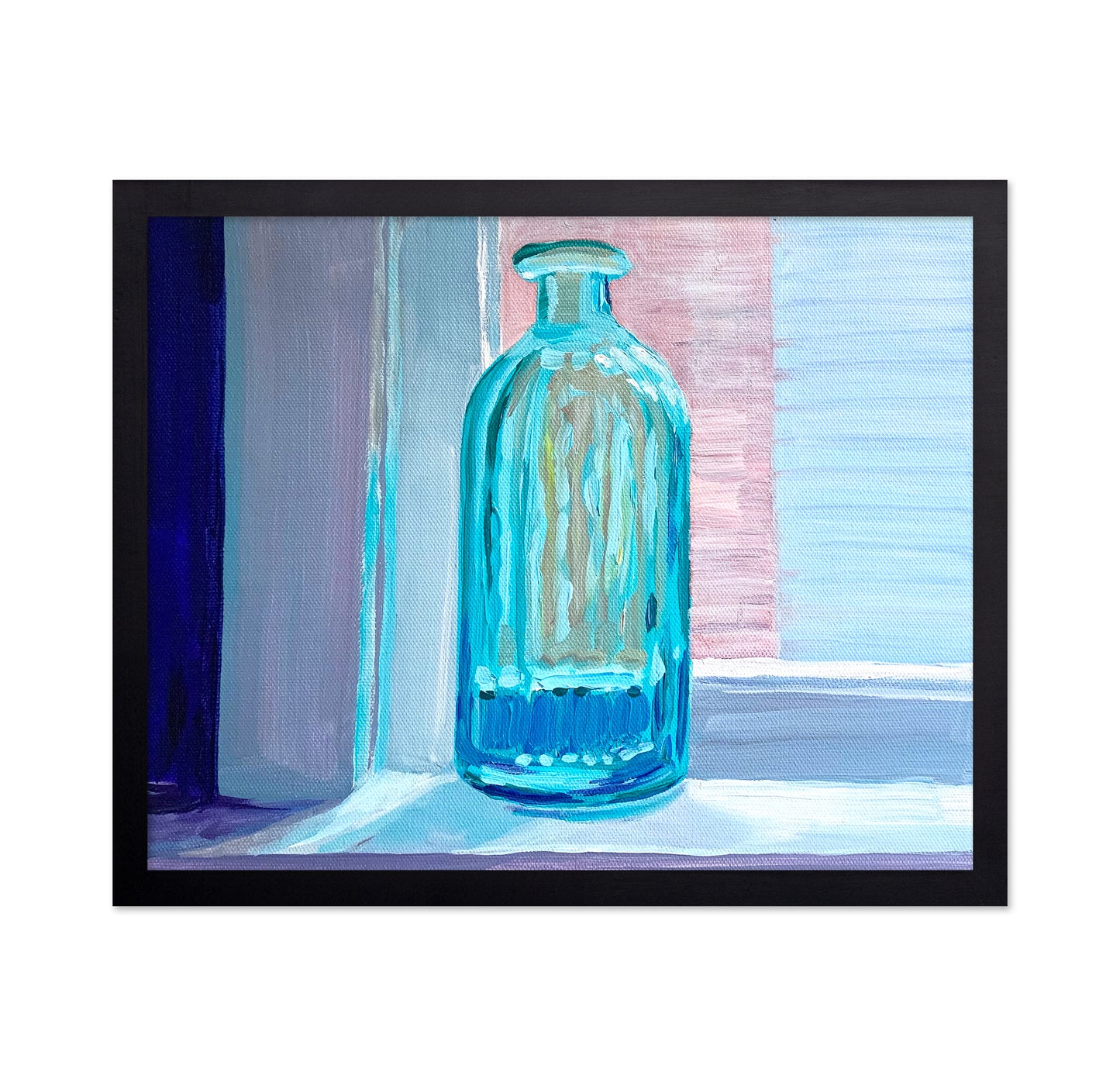 Sea Glass Bottle