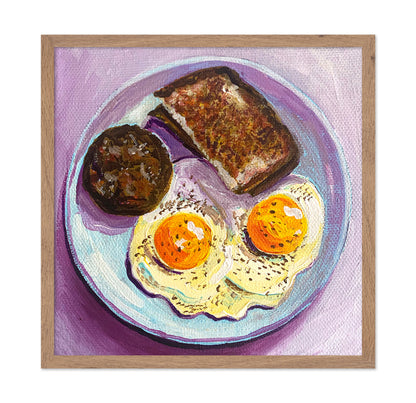 Fried Eggs Plate