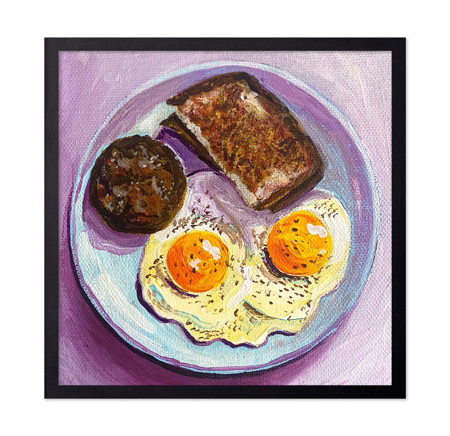 Fried Eggs Plate