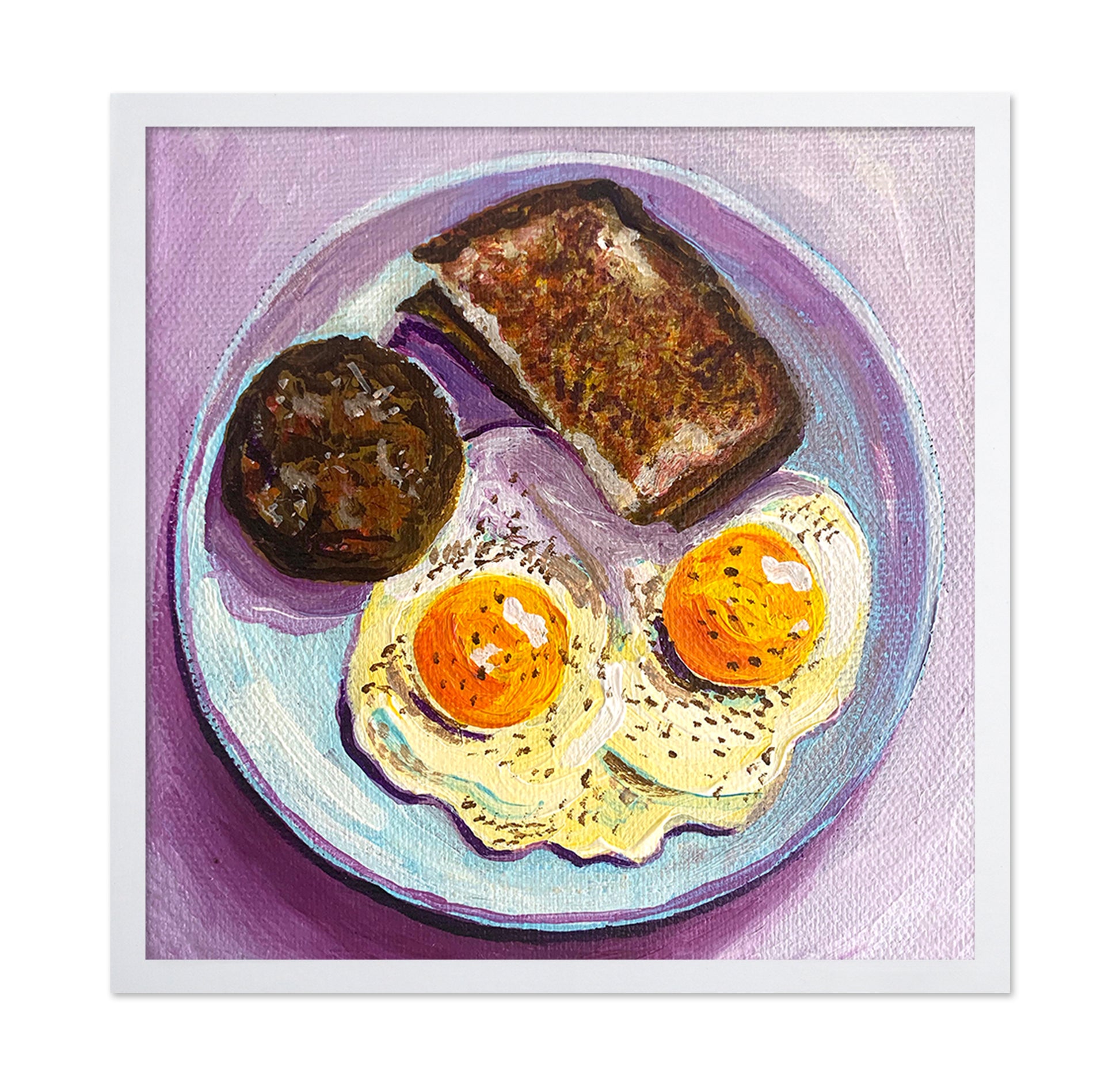 Fried Eggs Plate