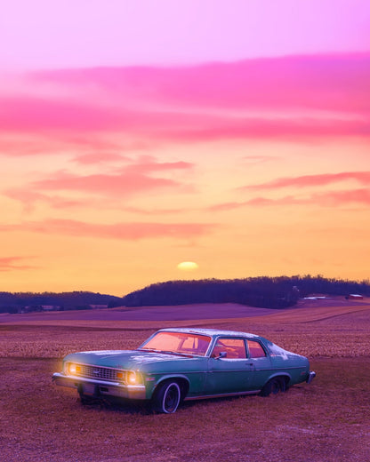 Sunset Car