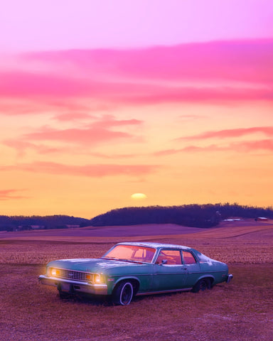 Sunset Car