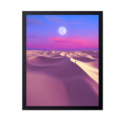 Moonlit Desert Path