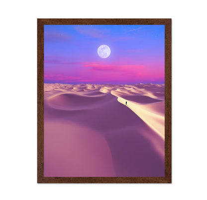 Moonlit Desert Path