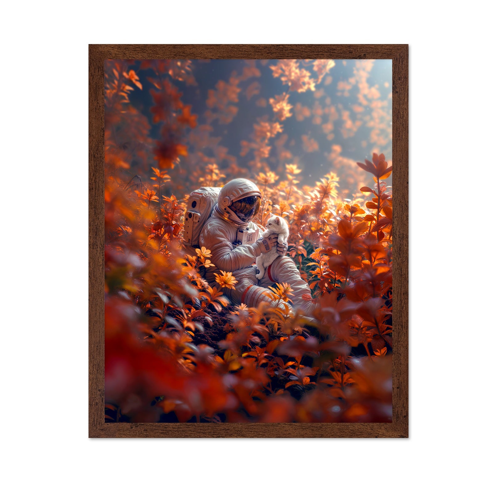 Astronaut With Cat