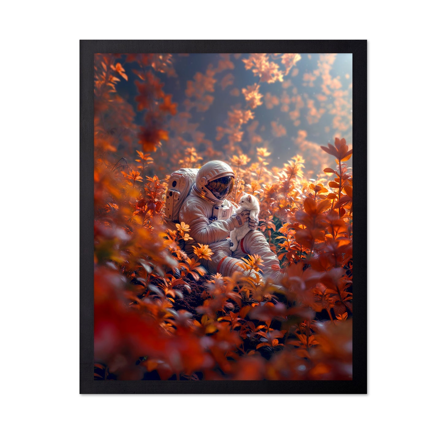 Astronaut With Cat