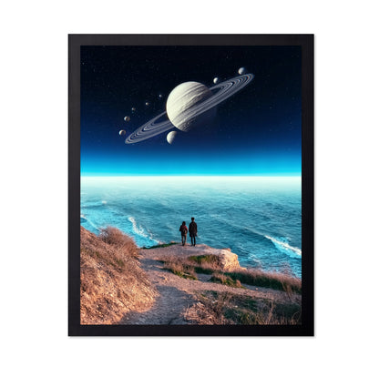 Saturn Above The Sea