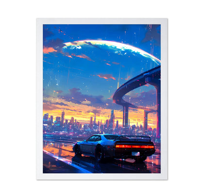 Futuristic Rain Drive