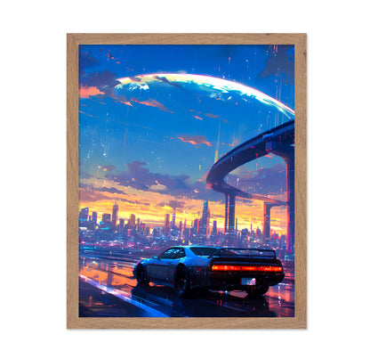 Futuristic Rain Drive