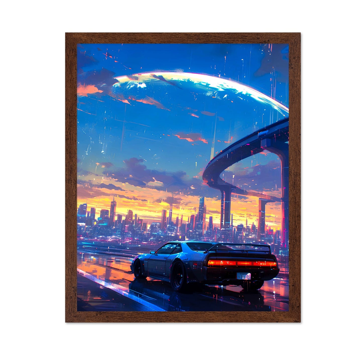 Futuristic Rain Drive